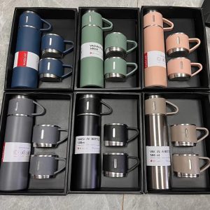 Vacuum Flask Set Thermal, Stainless Steel