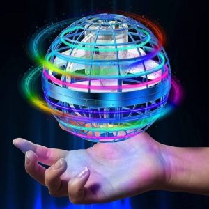 Flying Spinning Ball | Magic Rotating Toy for Kids 3+ | Fun LED Hover Toy