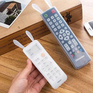 Universal Silicone Remote Control Cover with Rabbit Ear Design – Shockproof & Dustproof Protector