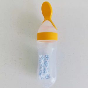 Silicon Standard Baby Feeder Spoon – Soft Food-Grade Silicone Feeding Spoon for Infants & Toddlers | Safe, BPA-Free & Easy to Clea\n