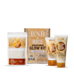 Rice Extract Facial Kit – Brightening & Glowing Skin Care Set - BNB