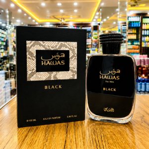 Hawas For Him Black EAU DE PARFUM 3.38 FL.OZ 100ML
