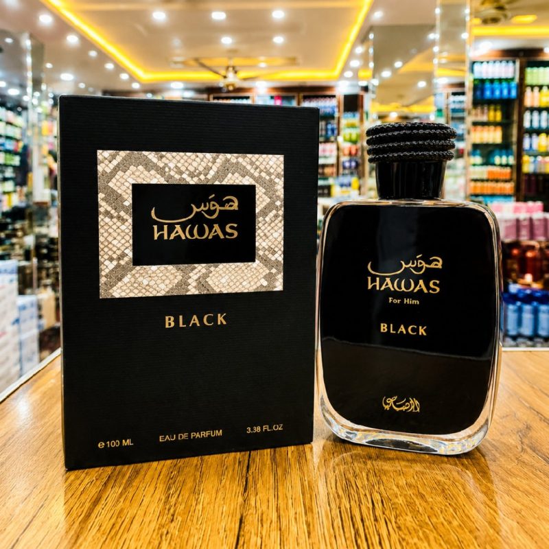 Hawas-for-him-Black.jpg Hawas For Him Black EAU DE PARFUM 3.38 FL.OZ 100ML