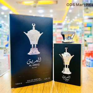 Al Areeq Silver Eau De Parfum 100ml premium Arabic perfume bottle and box