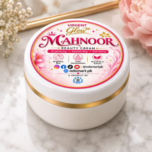 Mahnoor Beauty Cream The Urgent Glow beauty cream jar