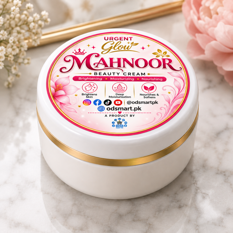 Mahnoor Beauty Cream - Urgent Glow Mahnoor Beauty Cream The Urgent Glow beauty cream jar